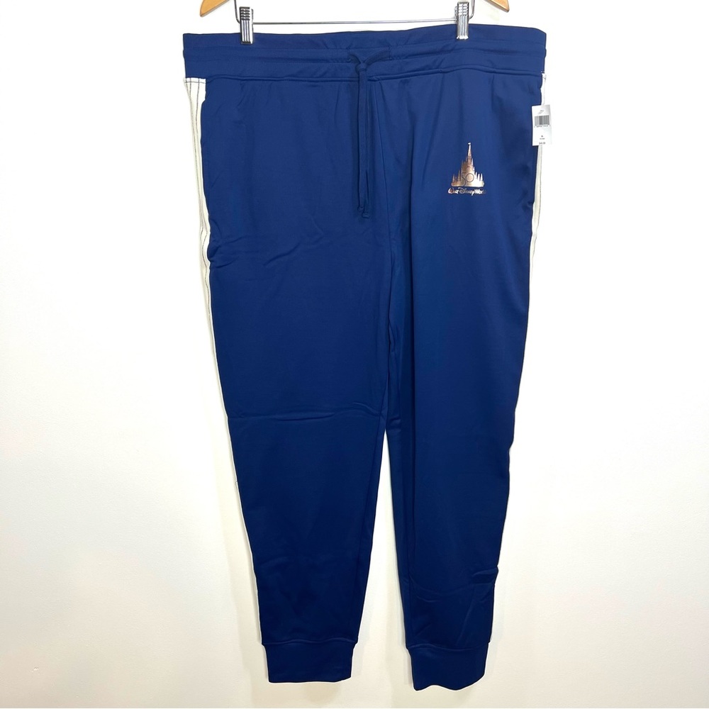 Walt Disney World 50th Anniversary Castle Track Sweat Pants Adult XL NWT